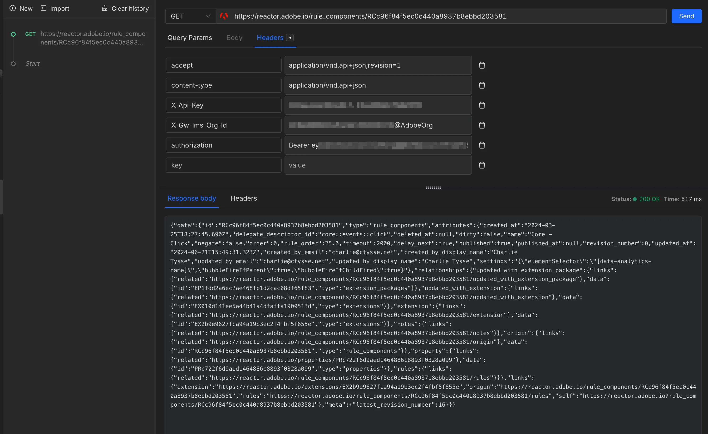 API client